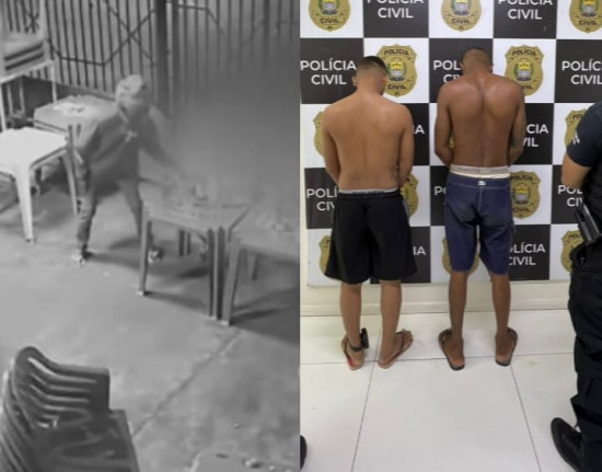 Polícia Civil prende dois suspeitos de assalto a restaurante em Teresina