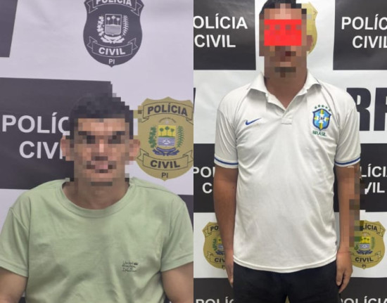Suspeitos de roubos de veículos são presos em operação conjunta no Piauí