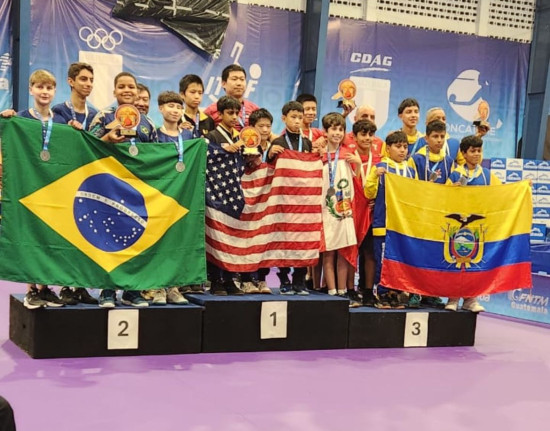 Piauiense Israel Júnior é prata no Pan-Americano Sub-13