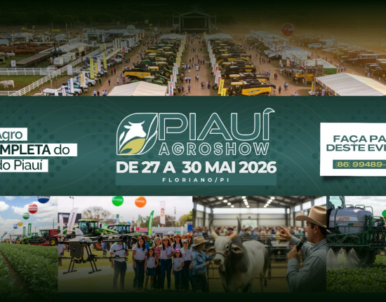 Floriano se prepara para sediar a Piauí Agroshow 2026