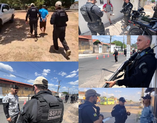 Operação Rota Segura prende três homens em Teresina