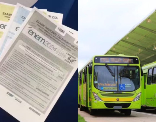 Frota de ônibus será ampliada para 80% durante os domingos do Enem em Teresina
