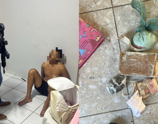 Ação integrada prende suspeito de tráfico na zona sul de Teresina