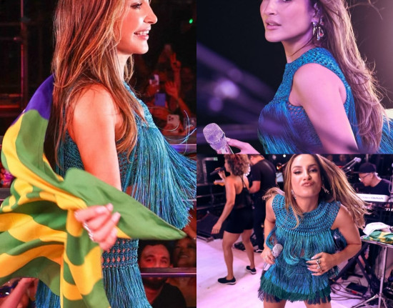 Claudia Leitte comanda prévia de Carnaval em trio elétrico no Centro de Teresina