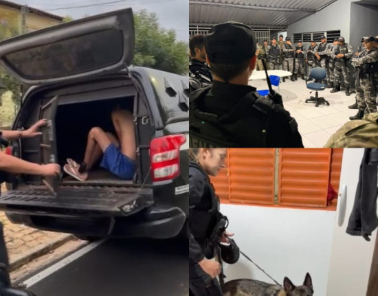 Operação contra o tráfico prende cinco suspeitos na zona Sul em Teresina