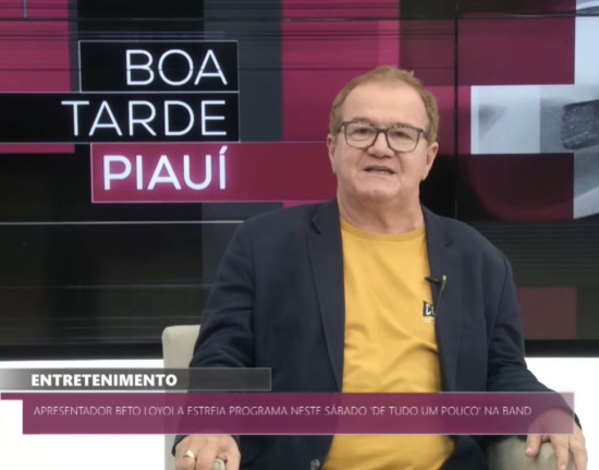 Beto Loyola reestreia “De Tudo Um Pouco” na Band com novos quadros