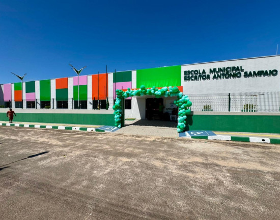 Escola Municipal A. Sampaio é inaugurada em Esperantina no Dia da Mulher