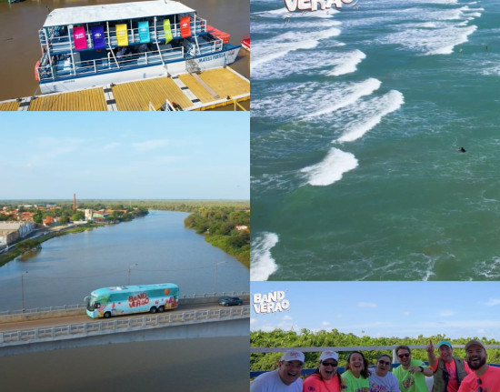 Band Verão Nordeste mostra belezas e aventuras no litoral do Piauí e Maranhão