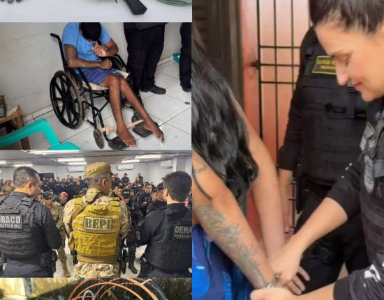 Operação policial cumpre mandados e mira tráfico em Demerval Lobão