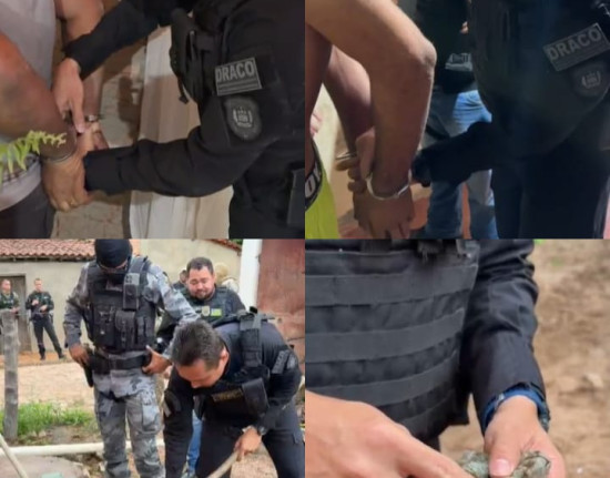 Operação cumpre mandados e prende três em Bertolínia