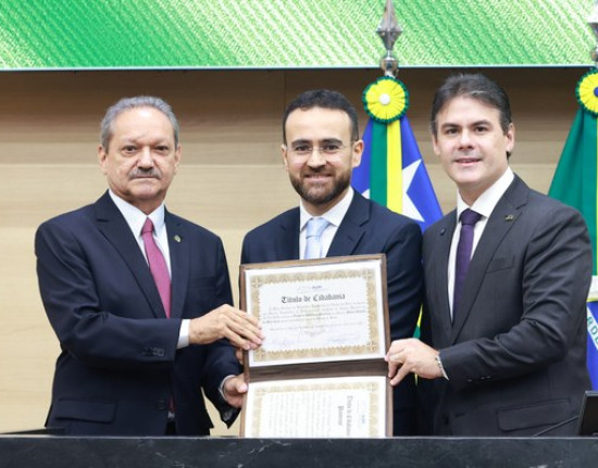Severo Eulálio homenageia Marco Antônio de Melo Leão com título de cidadania piauiense