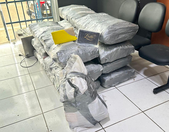 Meia tonelada de cocaína é levada em apreensão em Caxias-MA