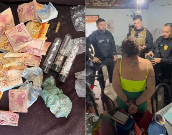 Duas pessoas são presas investigadas por tráfico de drogas em Campo Maior