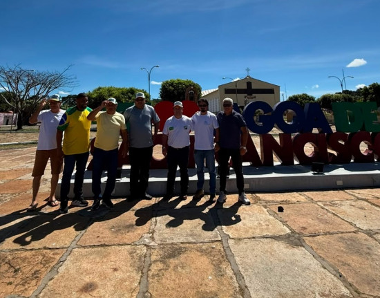 Pré-candidato ao Senado, Tiago Junqueira (PL) cumpre agenda em Lagoa de São Francisco e região