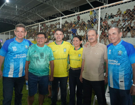 Ampliação da Arena Resendão é inaugurada em Capitão de Campos com apoio do deputado Severo Eulálio