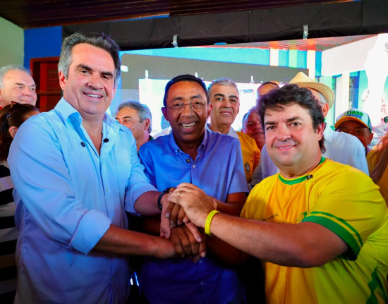 Parceria política de Thiago Junqueira com Joel Rodrigues e Ciro Nogueira é confirmada durante evento