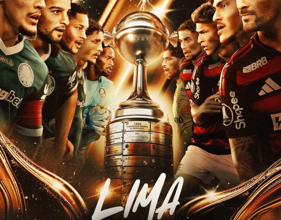Flamengo e Palmeiras disputam 7ª final brasileira da Libertadores