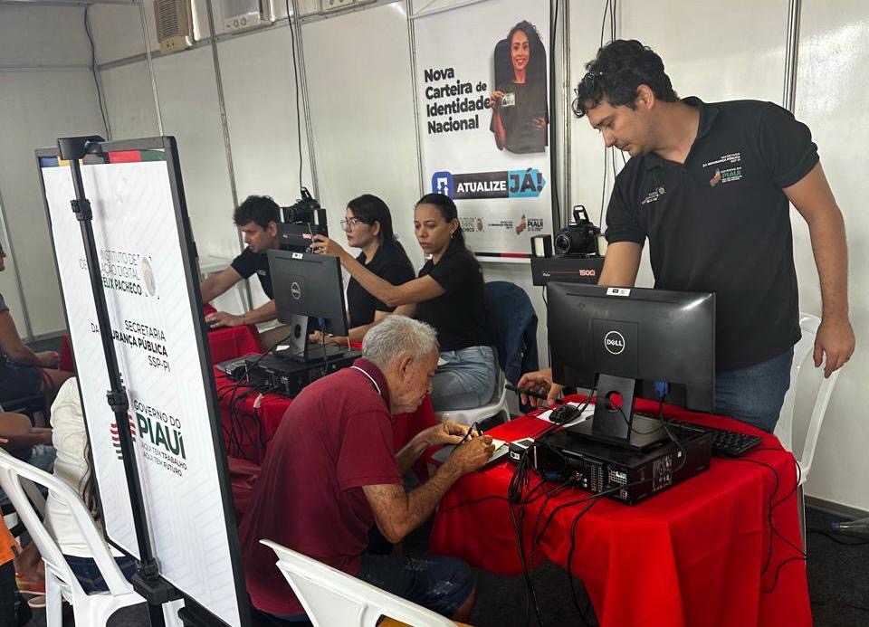 Instituto de Identificação emite 600 identidades em Piripiri, no Piauí