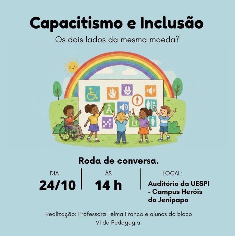 Uespi realiza roda de conversa sobre capacitismo e inclusão em Campo Maior
