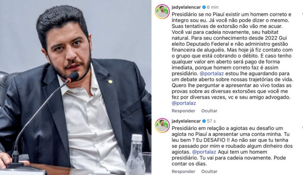Jadyel sobre acusação de dívida com Grupo Claudino: 