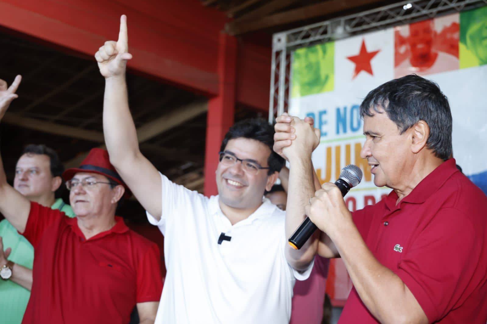 Rafael Fonteles e Wellington Dias cumprem agenda em Fronteiras e Marcolândia