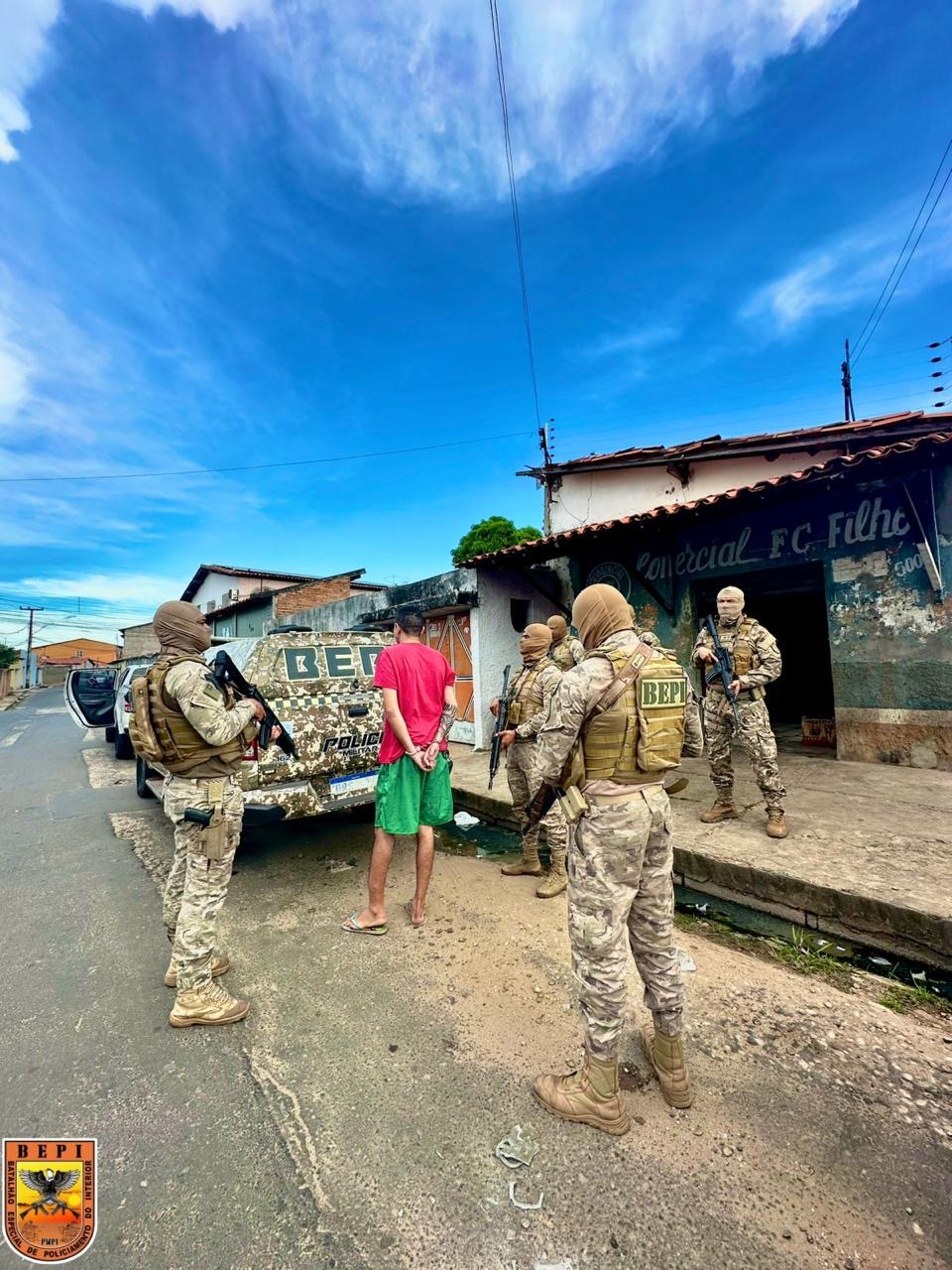 Suspeito de homicídio é preso  na zona Norte de Teresina