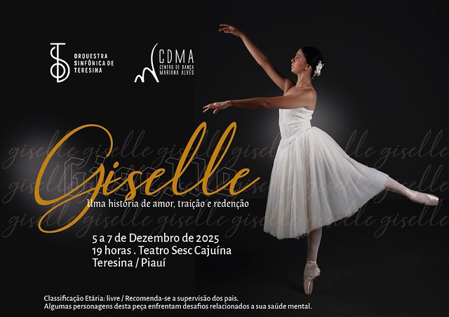 Orquestra Sinfônica e Centro de Dança apresentam o balé Giselle