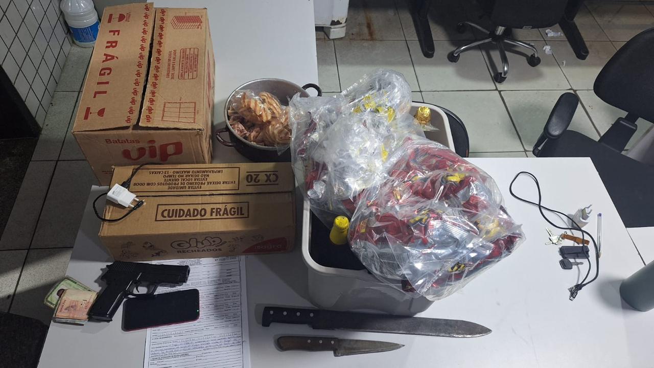 Dupla é presa após manter motorista de app refém em Teresina