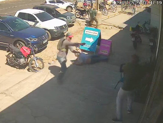 Assalto termina em tiroteio e segurança é baleado em Timon-MA