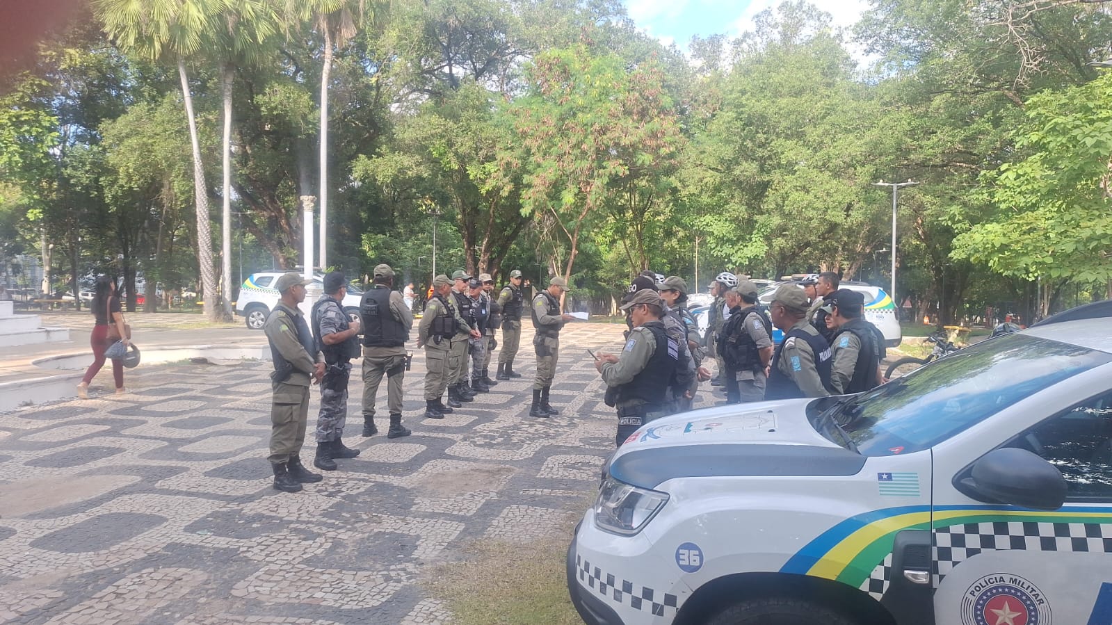 Operação reforça segurança em pontos estratégicos de Teresina
