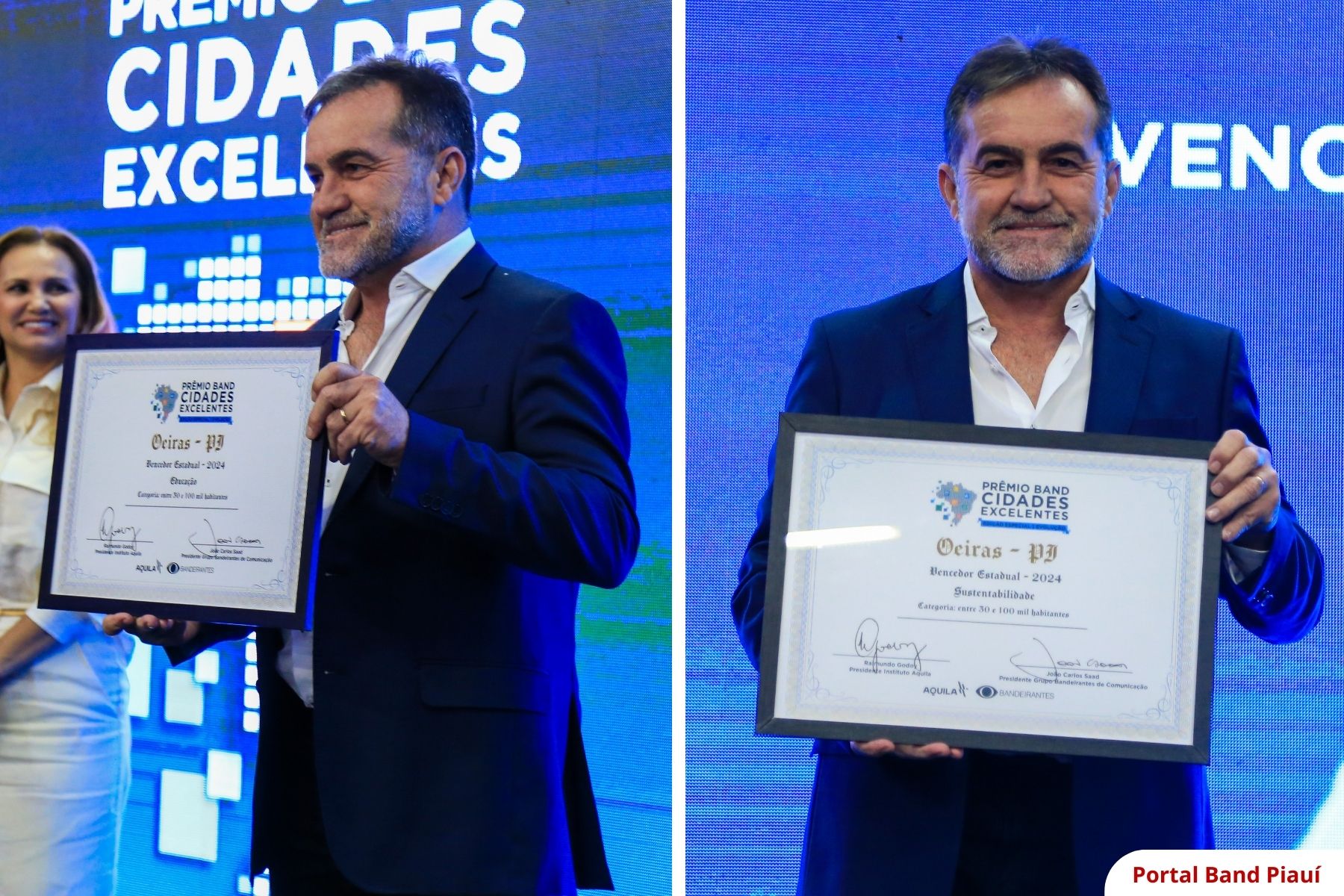 Oeiras conquista 1° lugar em Educação e Sustentabilidade no Prêmio Band Cidades Excelentes