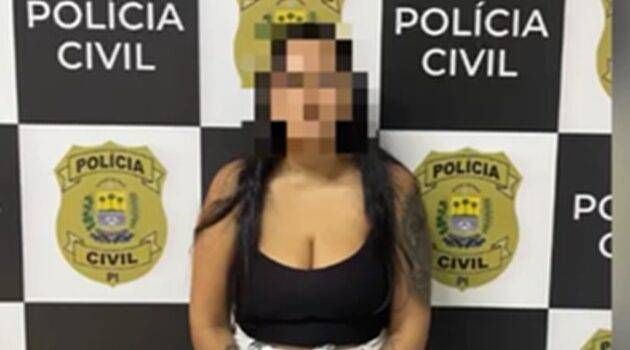 Mulher é presa acusada de duplo homicídio em Teresina Polícia