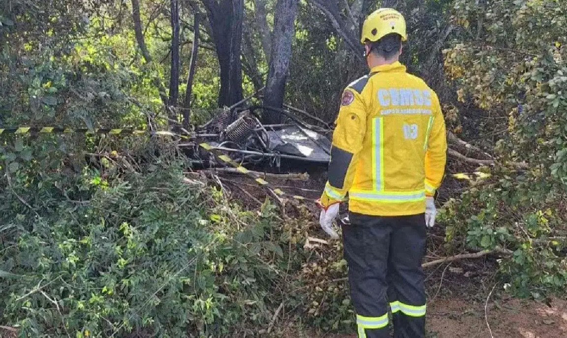 Anac investiga acidente de balão em Santa Catarina com oito mortos