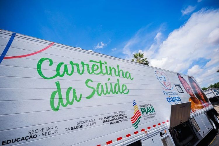 Carretinha da Saúde leva atendimento infantil a sete cidades