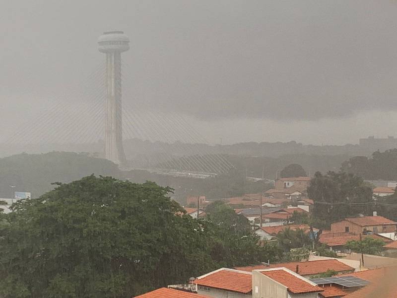 Chuvas intensas devem ocorrem em quase todo o Piauí até sexta-feira (18)