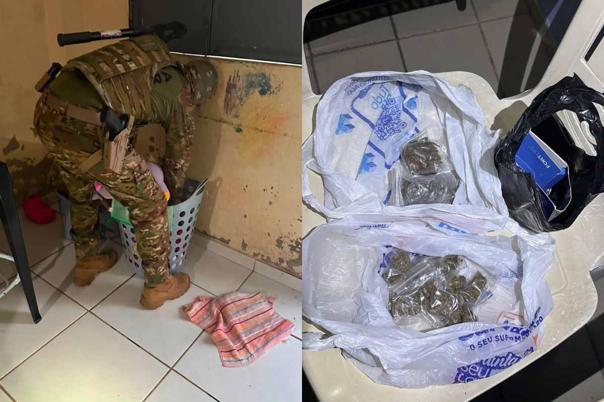 Oito pessoas são presas durante operação contra o tráfico de drogas