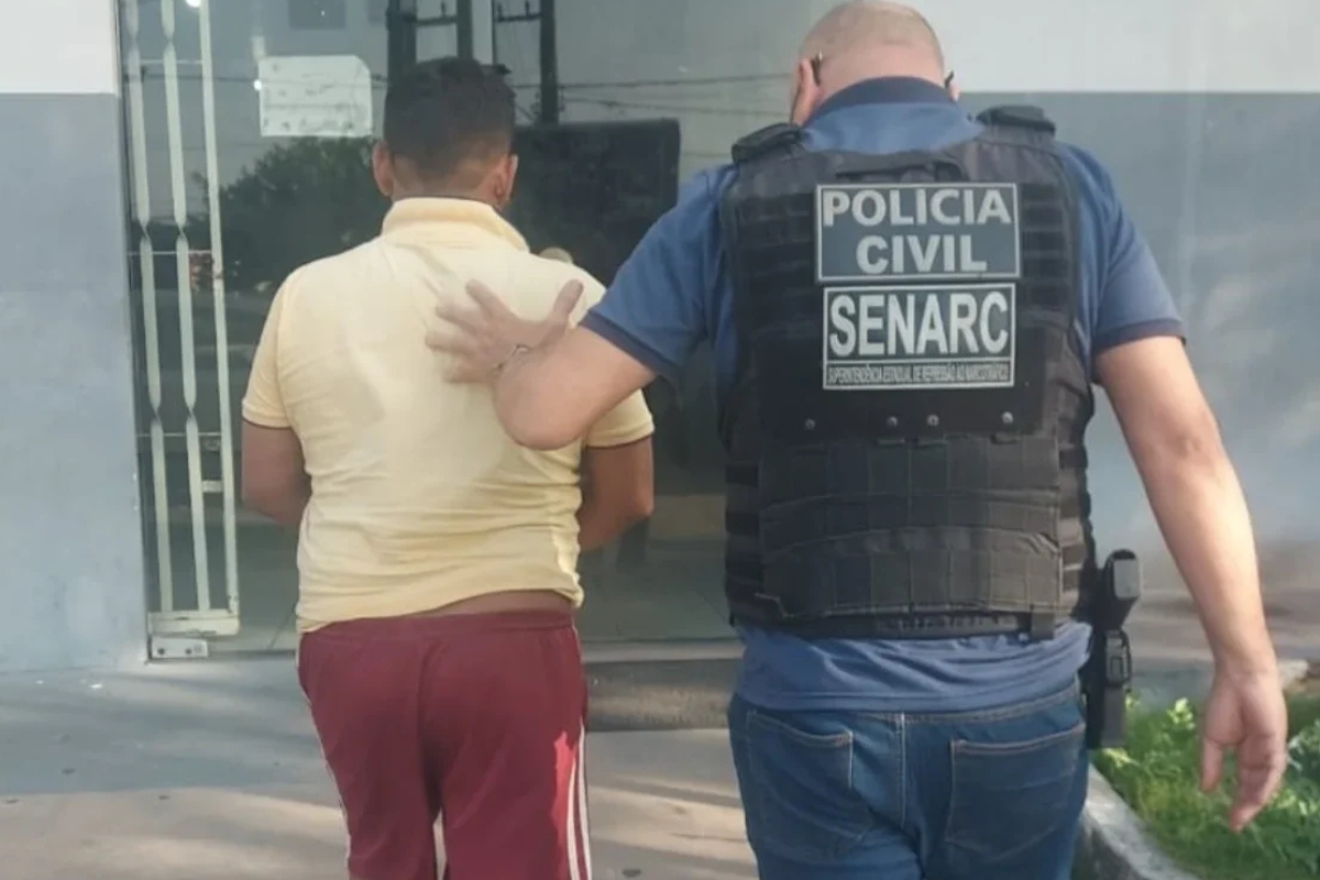 Padrasto é preso suspeito de estuprar e engravidar enteada de 12 anos