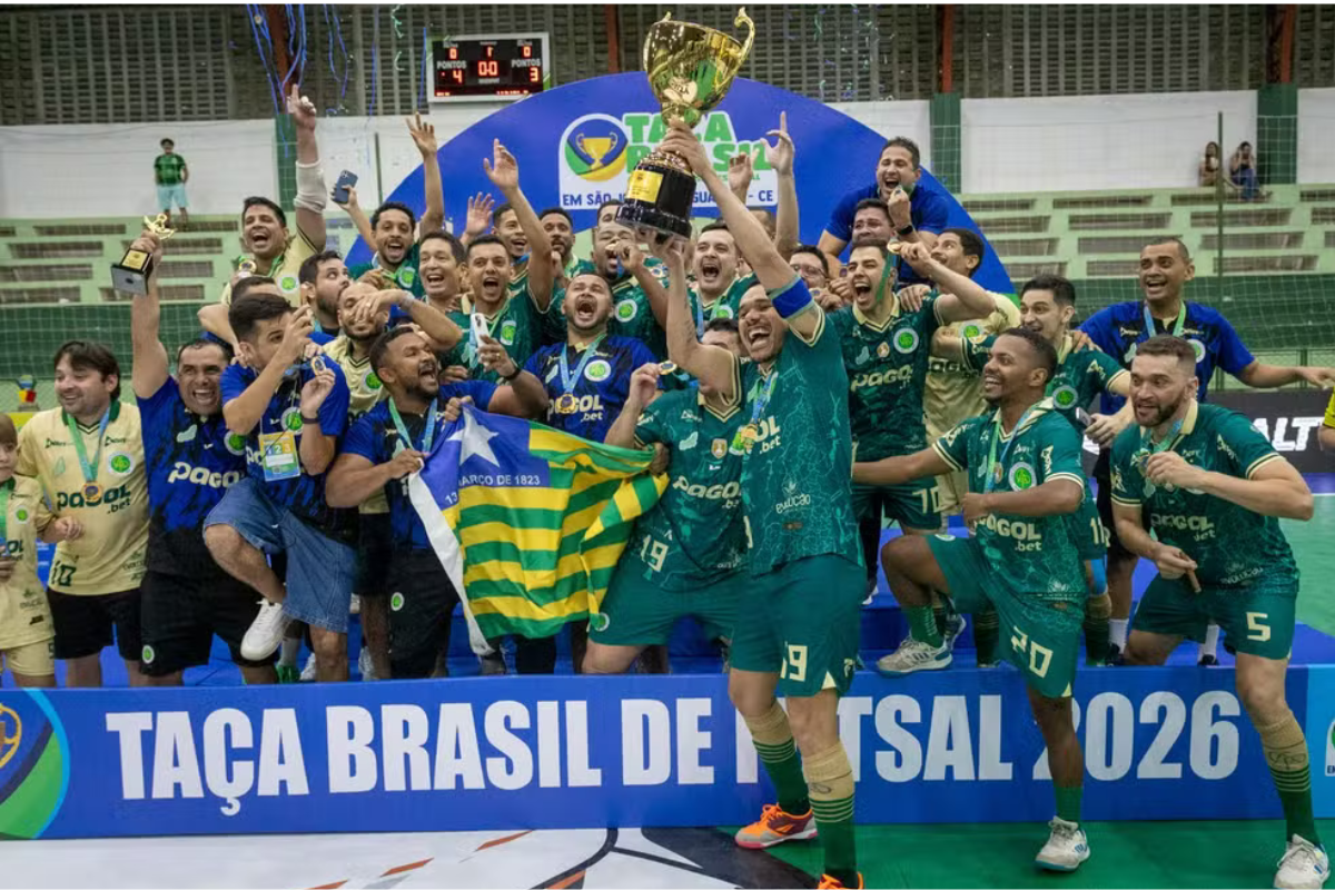 Atlético-PI vence Traipu nos pênaltis e conquista título inédito da Taça Brasil de Futsal