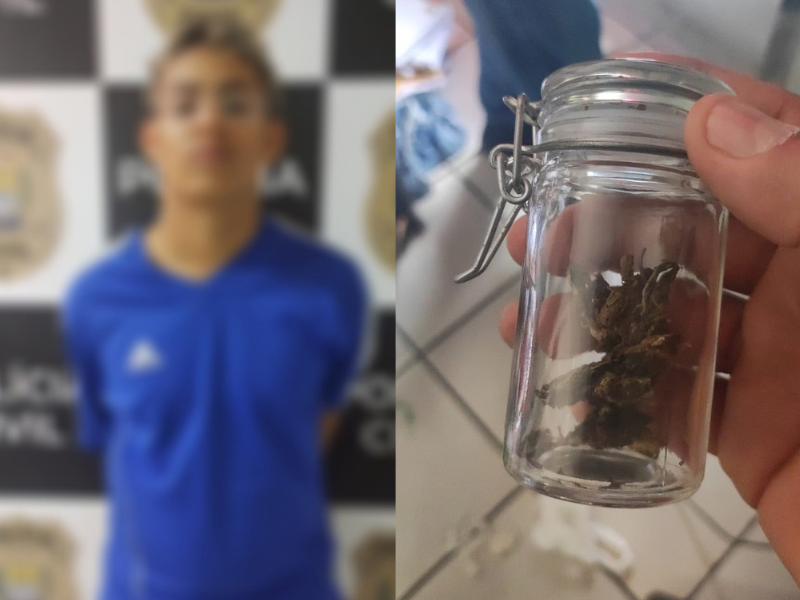 Homem é preso com drogas e outras quatro pessoas são conduzidas em ações em Teresina
