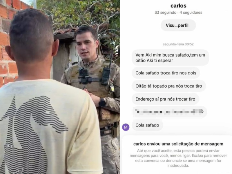 Suspeito de ameaçar delegado Matheus Zanatta é preso em Teresina