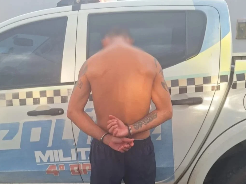 Homem é preso após fingir ser sargento da Polícia e ameaçar mulher no Piauí