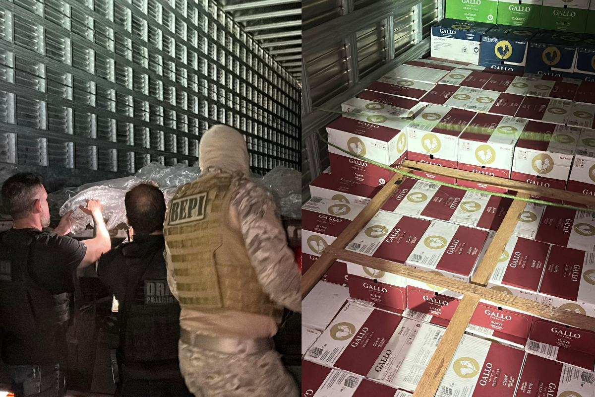 Homem morre e 30 toneladas de mercadorias são recuperadas durante operação