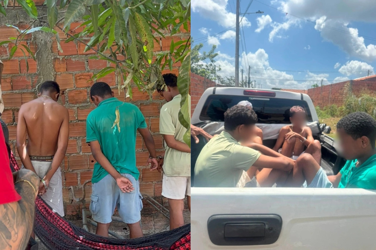 Adolescentes são apreendidos e mulher é presa por sequestro de motorista de aplicativo