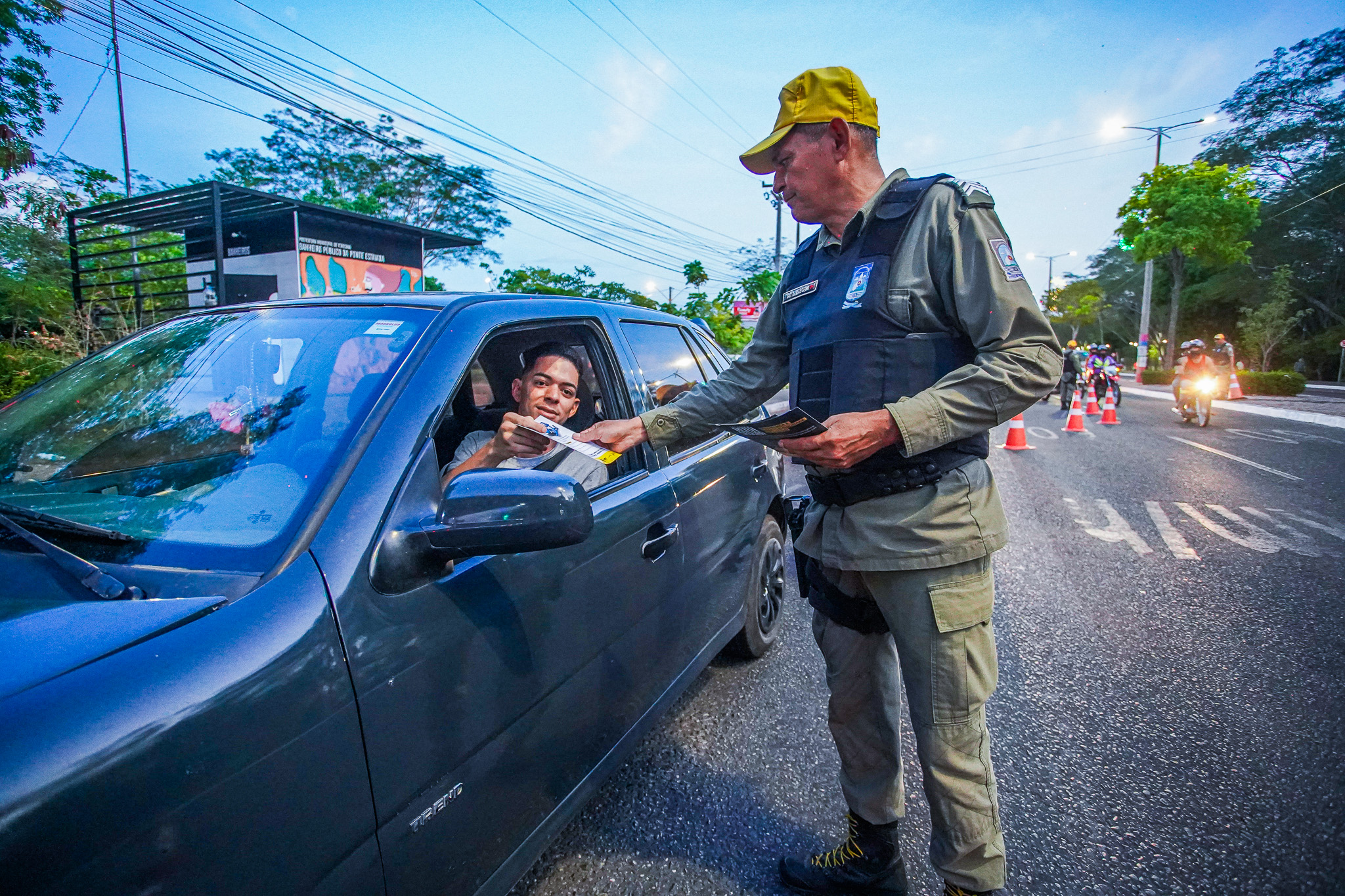 SSP-PI reforça orientações a motoristas envolvidos em acidentes sem vítimas