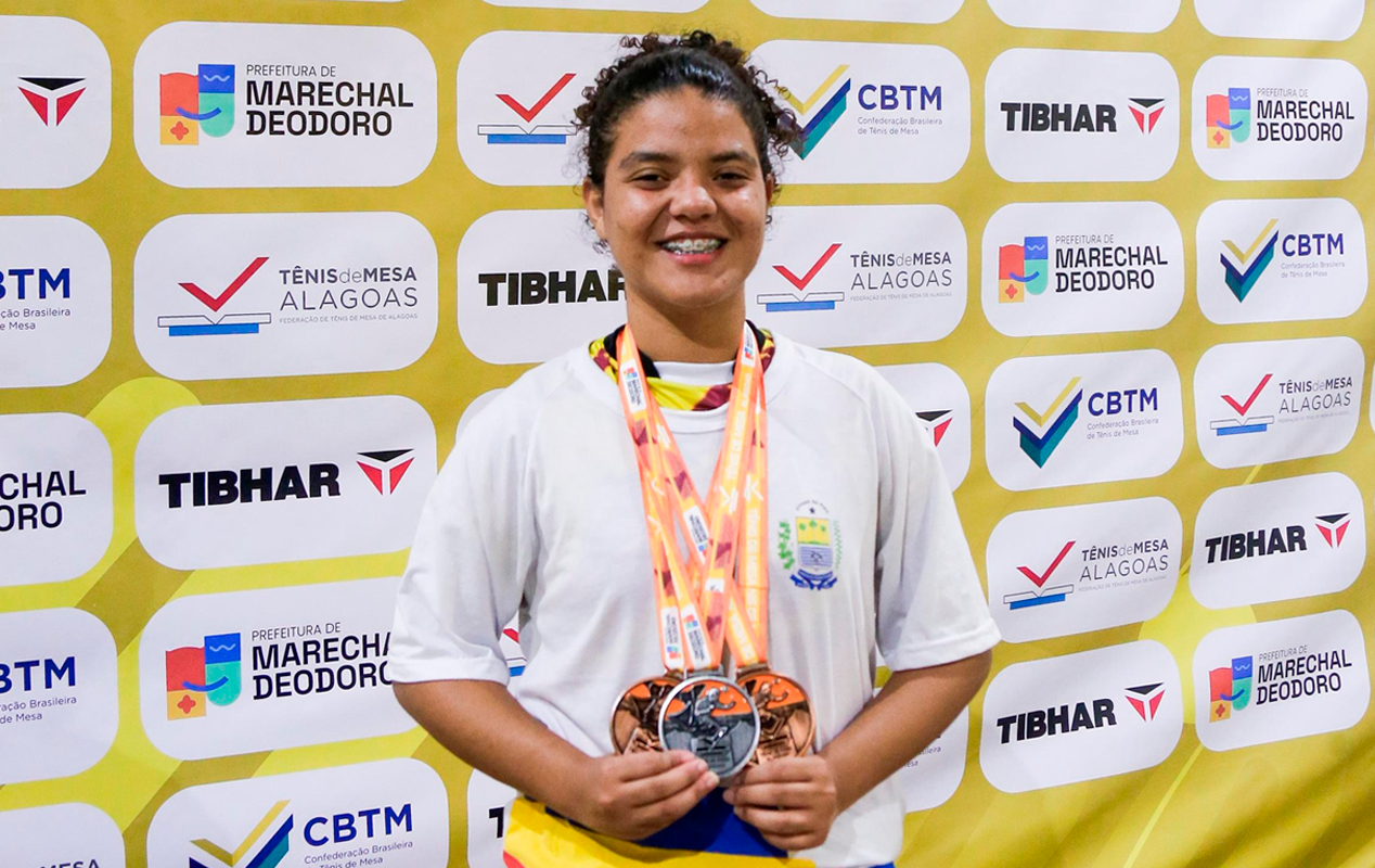 Estudante piauiense conquista três medalhas na Copa Brasil