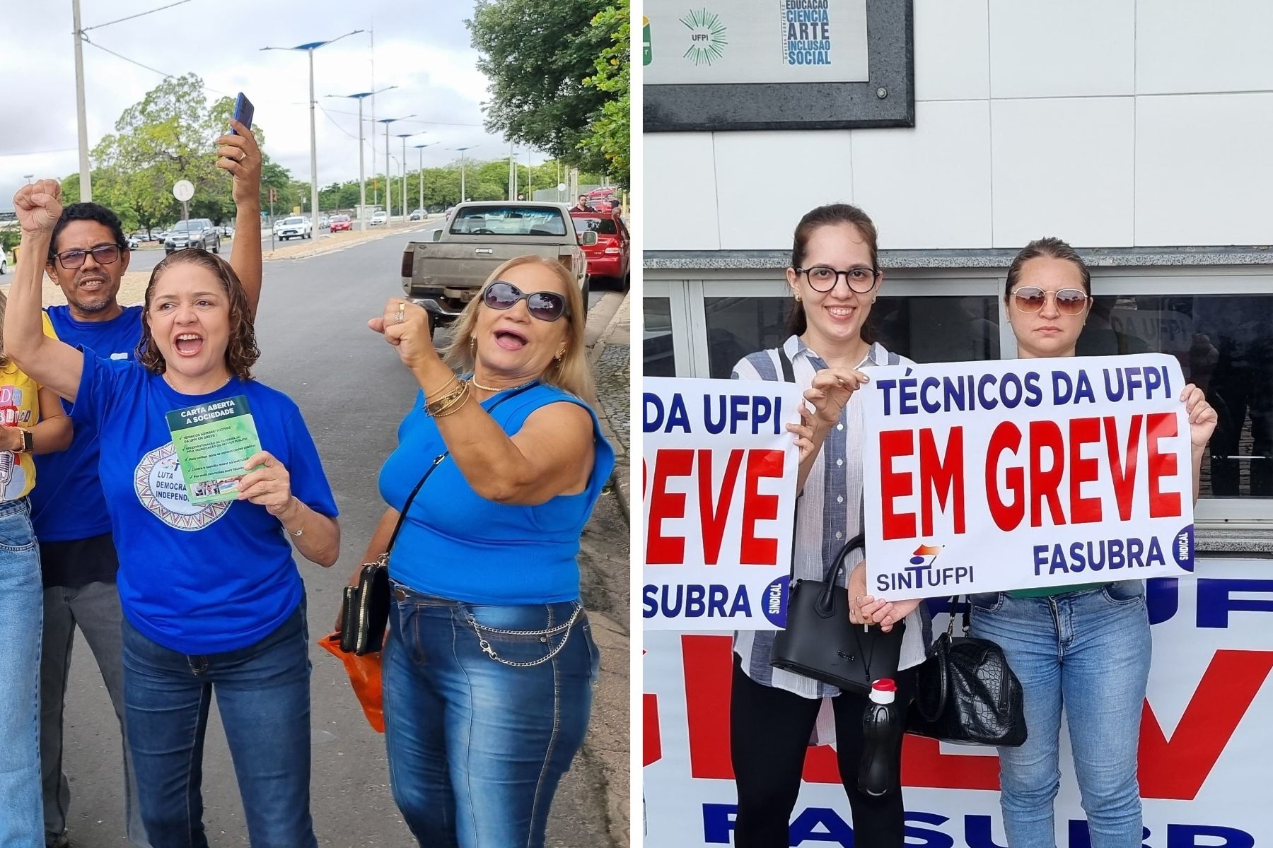 Servidores técnico das federais entram em greve; parte dos professores da UFPI seguem com aulas
