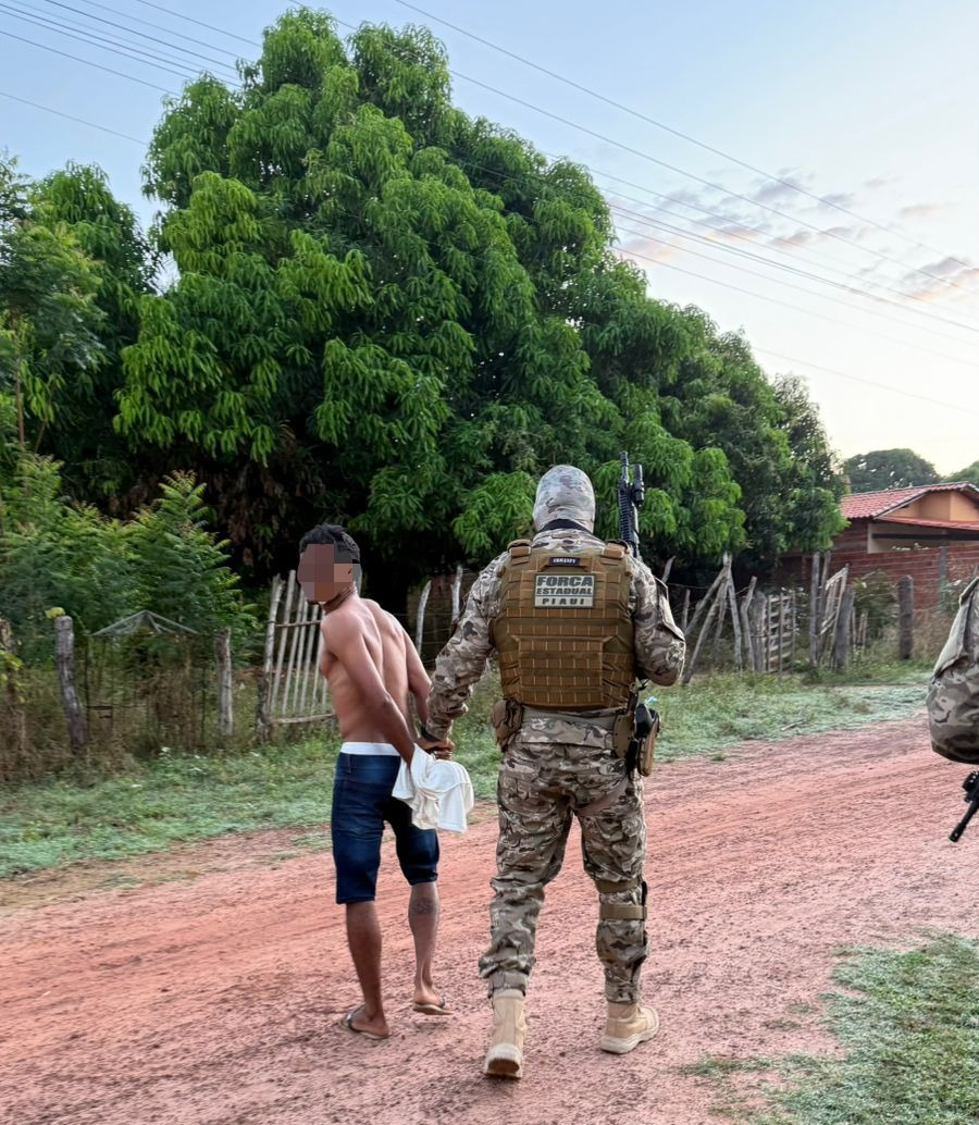Polícia prende suspeito de tráfico de drogas em José de Freitas