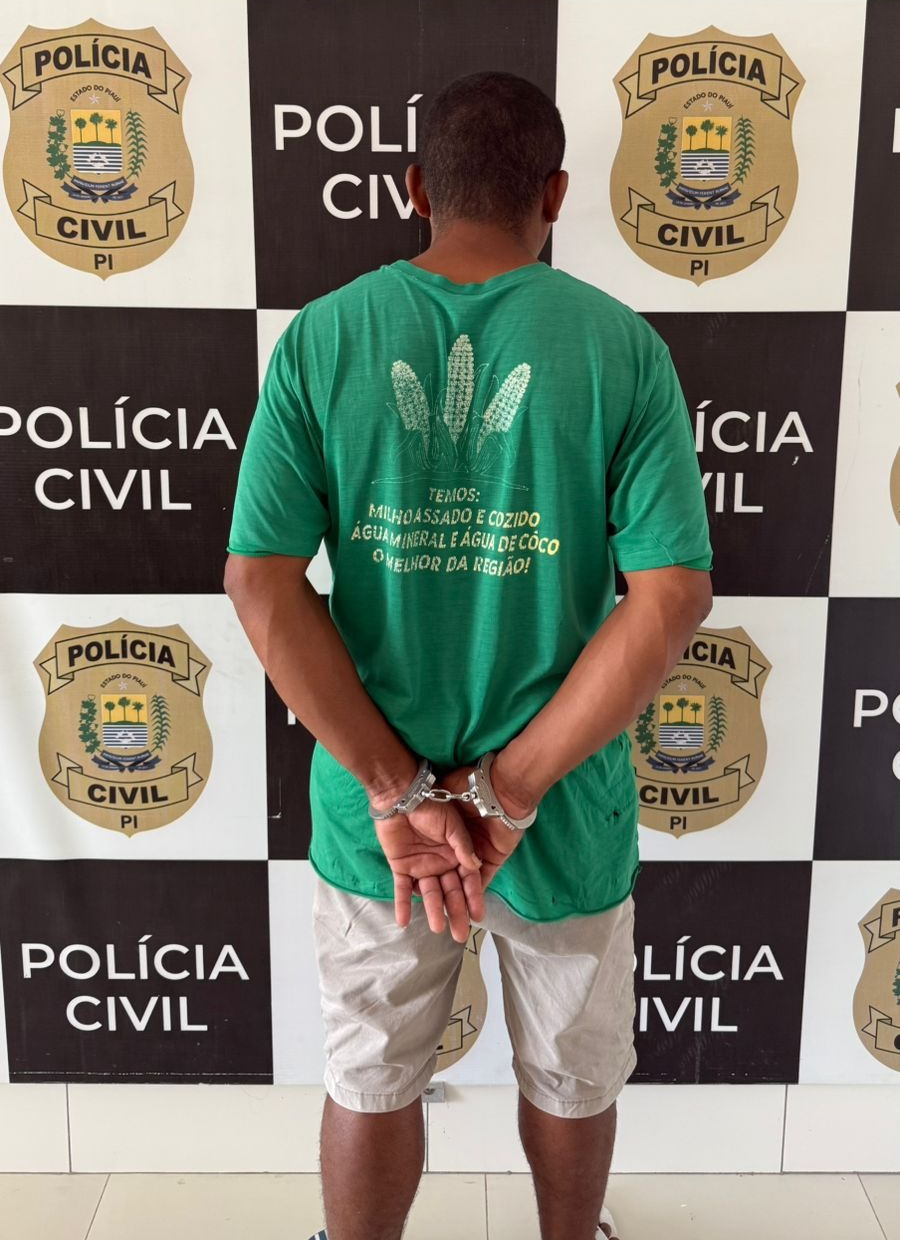 Polícia Civil prende homem condenado por roubo qualificado em Teresina