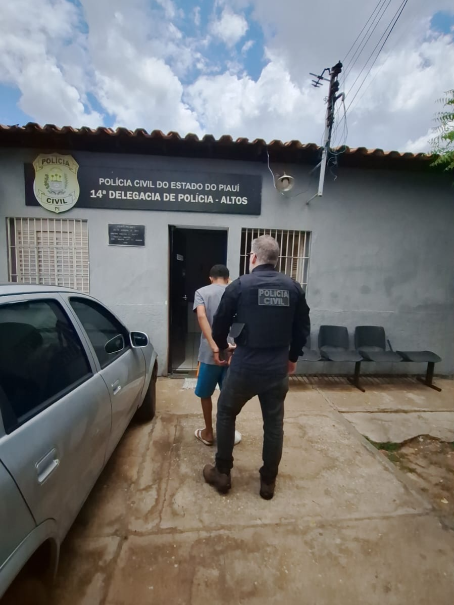 Adolescente é detido por suspeita de homicídio em Altos