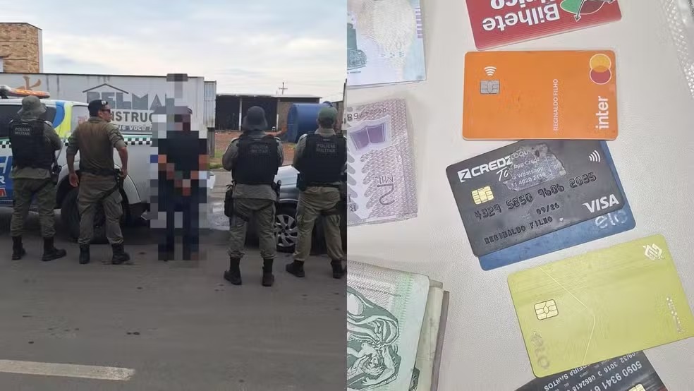 Motorista é preso após dar calote em posto com carro furtado